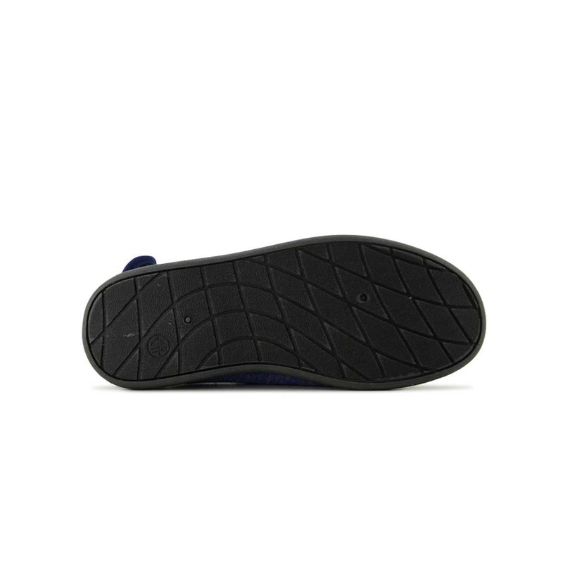 United Supply Co - Men's Plain Velcro Closure Slippers (SMF4931BUS NVY)