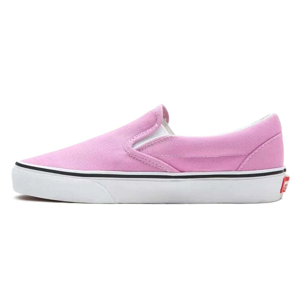 Pastel pink hotsell slip on vans