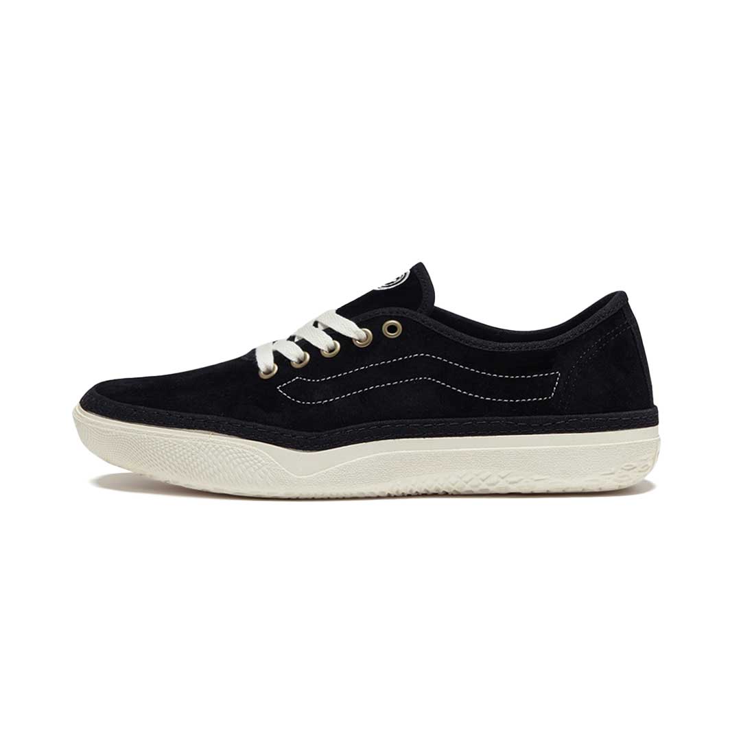 Vans Unisex Circle Vee Se Suede Shoes 05VG1KP Blk Wht M4.5