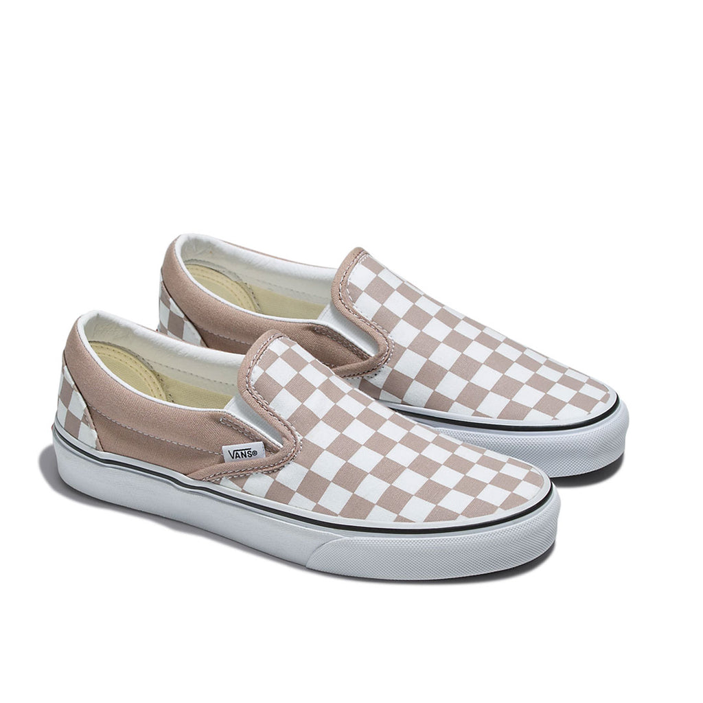 Vans classic slip on shoes checkerboard Clearance