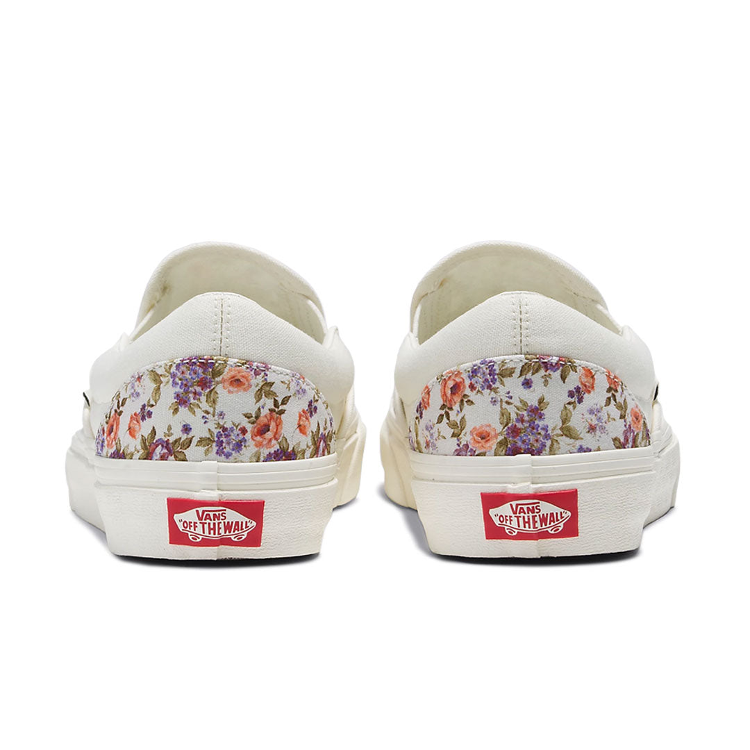 Low top floral vans online