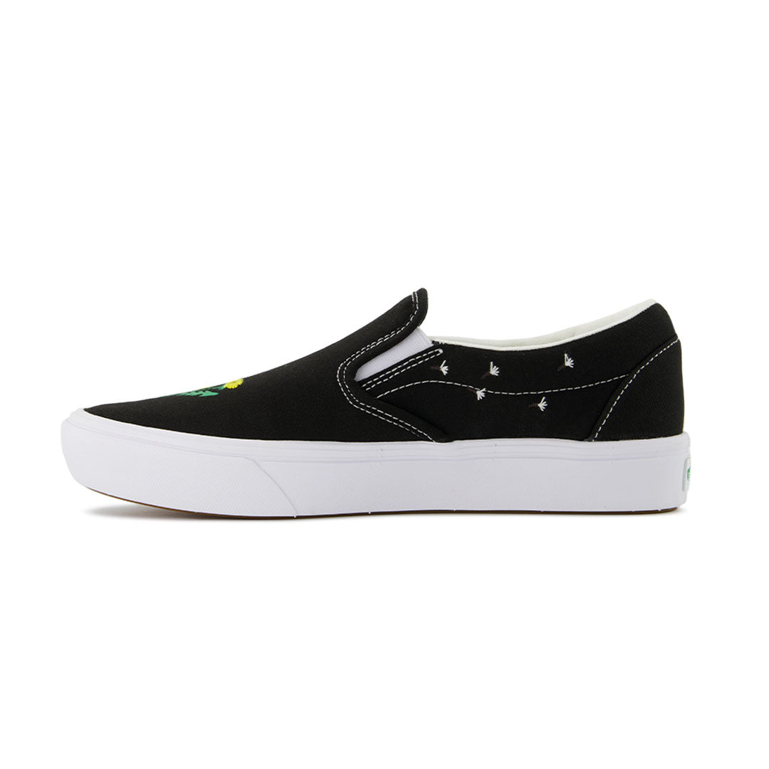 Vans classic unisex slip on trainers deals with embroidery