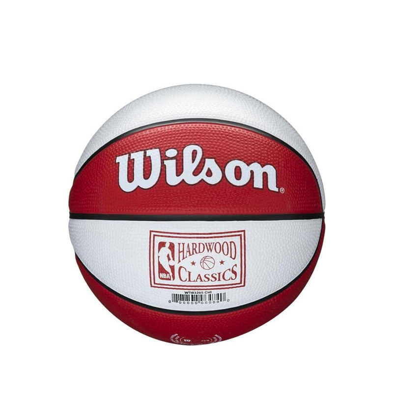 Wilson - Mini ballon de basket-ball Chicago Bulls - Taille 3 (WTB3200CHI) 