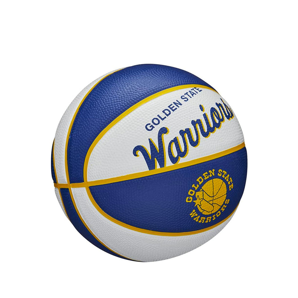 Wilson - Mini ballon de basket Golden State Warriors - Taille 3 (WTB3200GOL) 