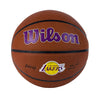 Wilson - Ballon de basket-ball Alliance des Lakers de Los Angeles - Taille 7 (WTB3100LAL) 