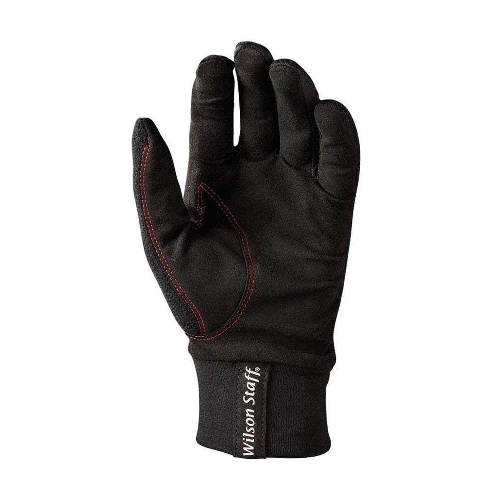 Wilson - Men's Wilson Staff Winter Microfibre Suede Golf Gloves - Small (WGJA00118S)