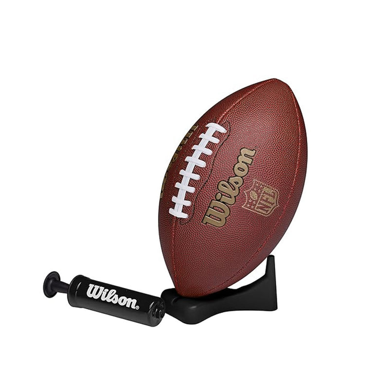 Wilson - NFL Ignition Pump and Junior Tee Football Set (WF3007403XDJR)