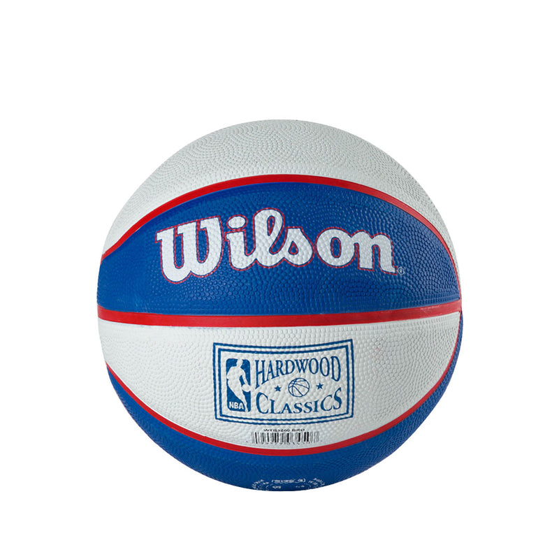 Wilson - Mini ballon de basket-ball des New Jersey Nets - Taille 3 (WTB3200BRO) 