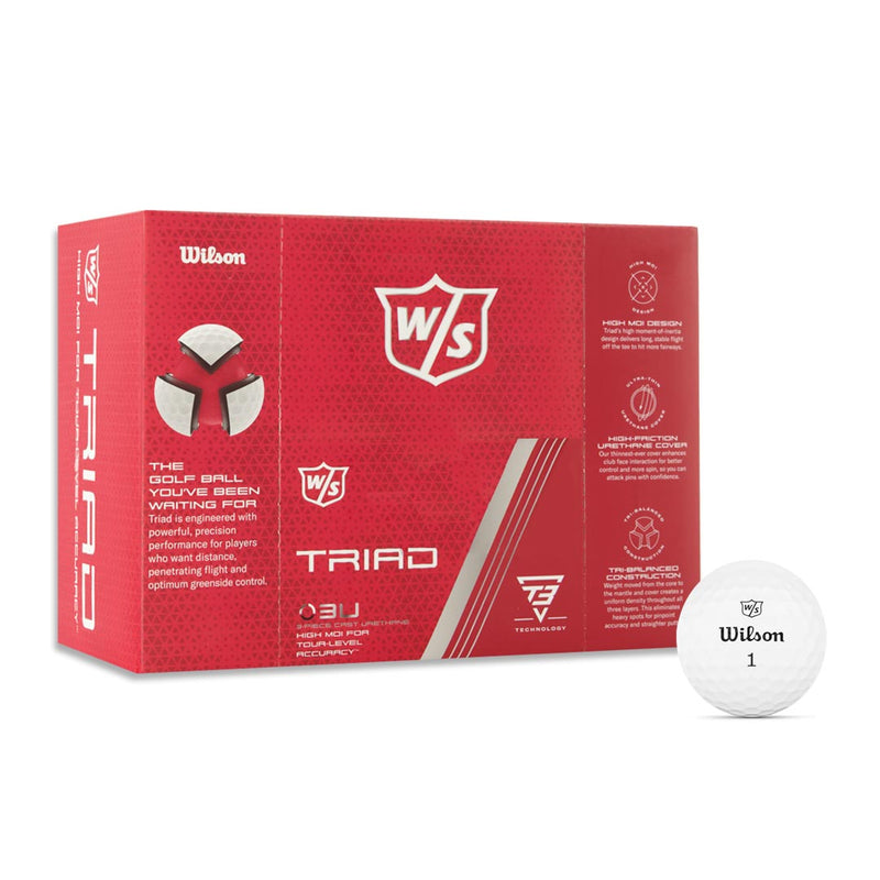 Wilson - Triad PDQ Golf Balls (24 Pack) (WG2005101)