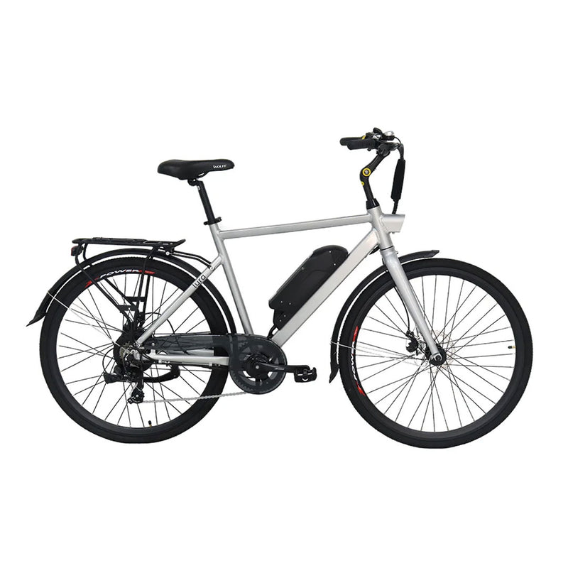 Wolff - Lyra E-Bike Hybrid Cruiser (Size 54) (LYRA54 SILVER)