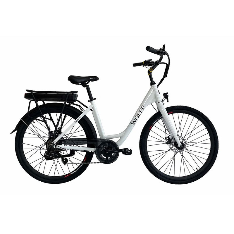 Wolff - Lyra Step-Through E-Bike Hybrid Cruiser (Size 54) (LYRAST54 WHITE)