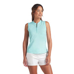Puma - Women's Aerlon Mock Sleeveless Golf Top (629247 02)