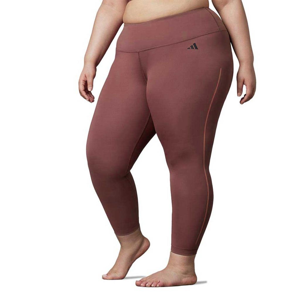 adidas - Legging de yoga 7/8 Authentic Balance pour femme (grande taille) (HZ9079) 