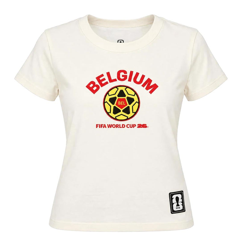 Women's Belgium World Cup 2026 1/4 Baby T-Shirt (HJILA9AH4JDG BEL)