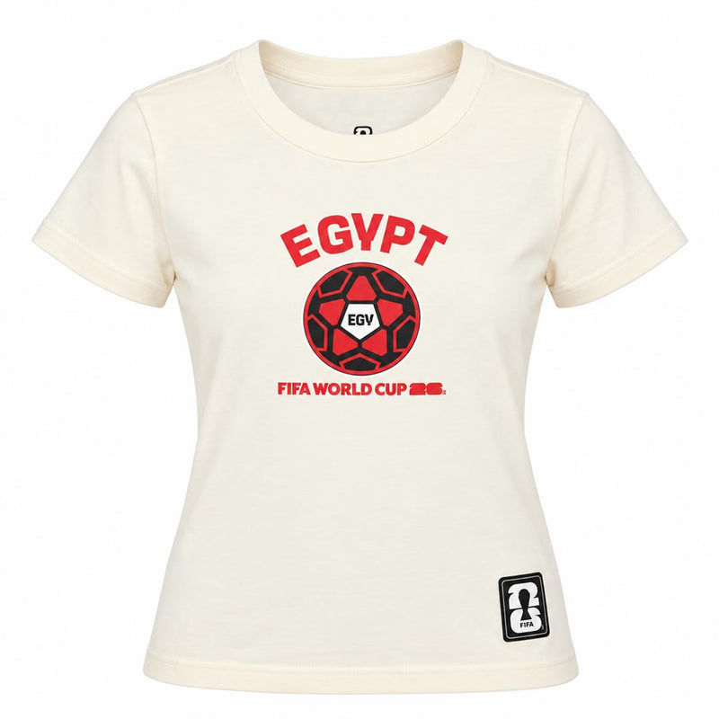 Women's Egypt World Cup 2026 1/4 Baby T-Shirt (HJILA9AH4JDG EGY)