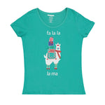 Women's Fa La La Short Sleeve T-Shirt (XTXT0OCGSC)