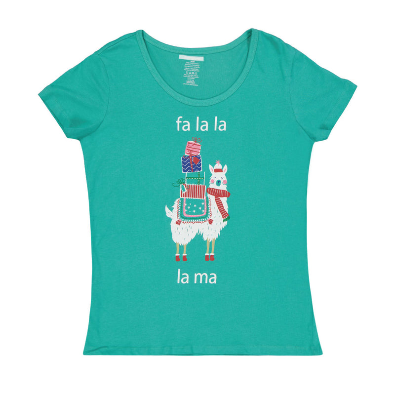 T-shirt à manches courtes Fa La La pour femmes (XTXT0OCGSC) 