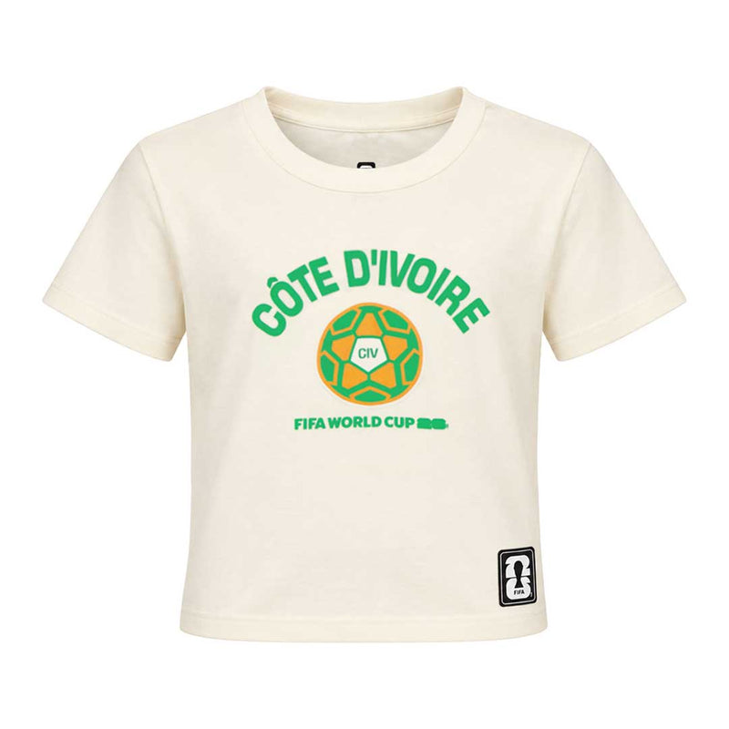 Women's Ivory Coast Baby T-Shirt (HJILA9AH4JDG CDV)