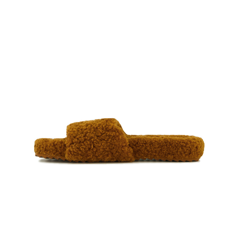Women's No Boundaries Sherpa Slides (SLF5114WPL BRN)