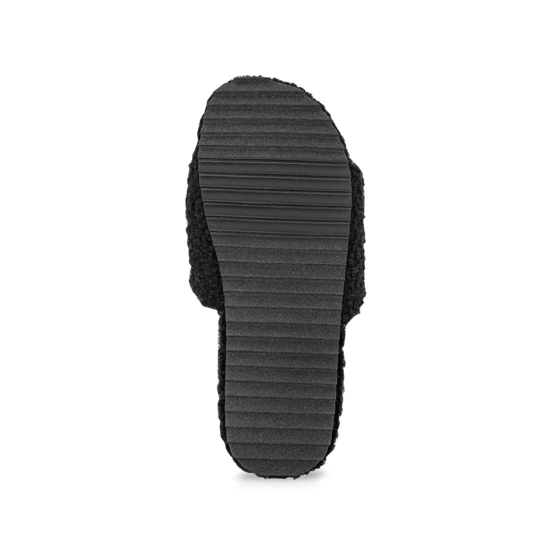 Women's No Boundaries Sherpa Slides (SLF5114WPL BLK) – SVP Sports