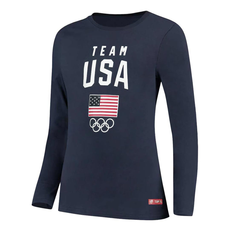 Women's Team USA Olympic Long Sleeve T-Shirt (K9MYJ93US)