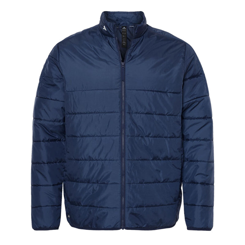 adidas -  Men's 3-Stripes Full Zip Puffer Jacket (HT0980)