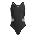 adidas - Girls' (Junior) Adidas Logo C-back Swimsuit (JM8226)