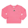 adidas - Girls' Fleece Crew & Shorts Set (JK4544)