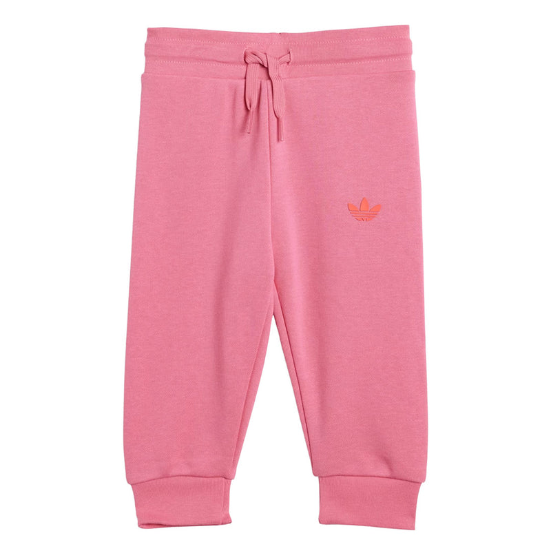 adidas - Girls' (Infant & Toddler) Trefoil Crew Set (JY0137)