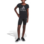 adidas - Girls' (Junior) 3-Stripes Bike Shorts (FZ9000)