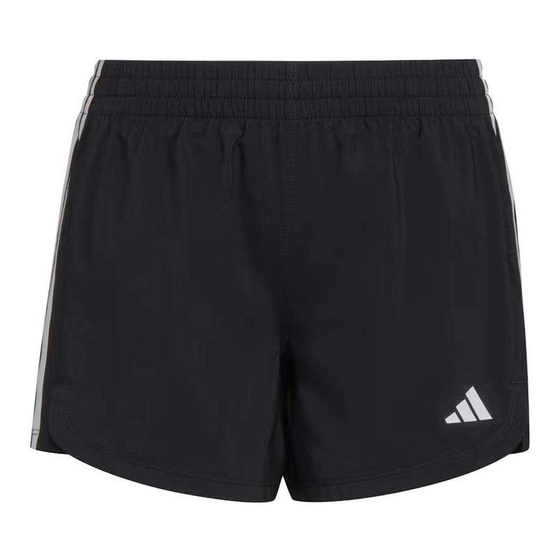 adidas - Girls' (Junior) 3-Stripes Woven Pacer Shorts (GC0197)