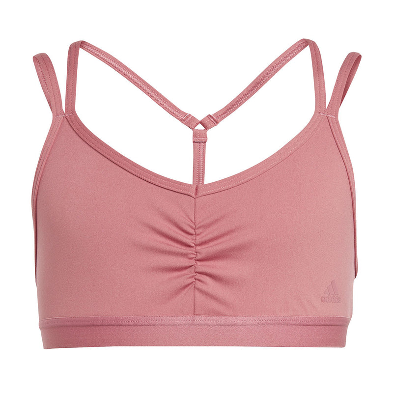 adidas - Girls' (Junior) AEROREADY Yoga Sports Bra (IC0332)