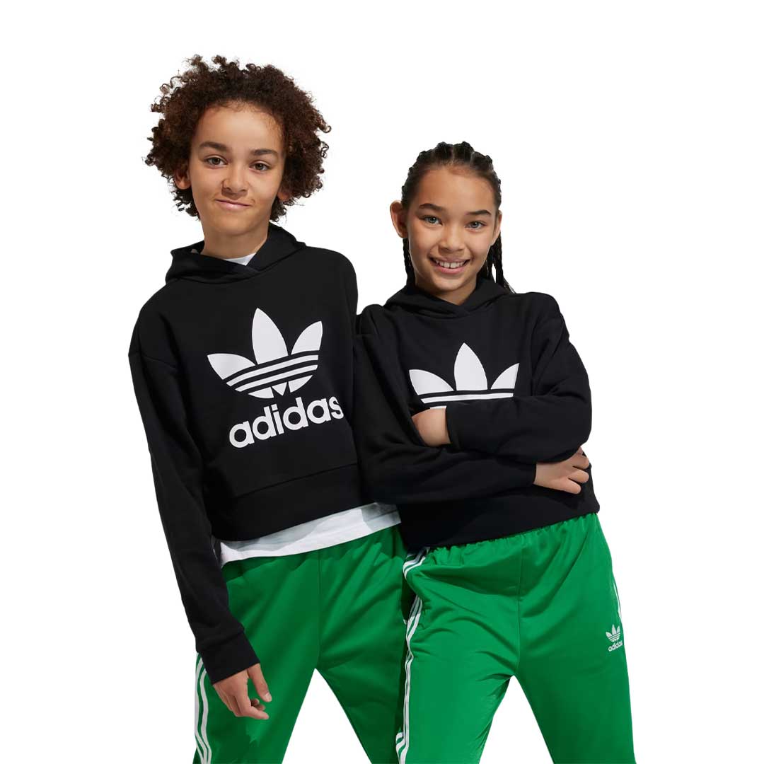 Adidas Originals Girls Cropped Hoodie