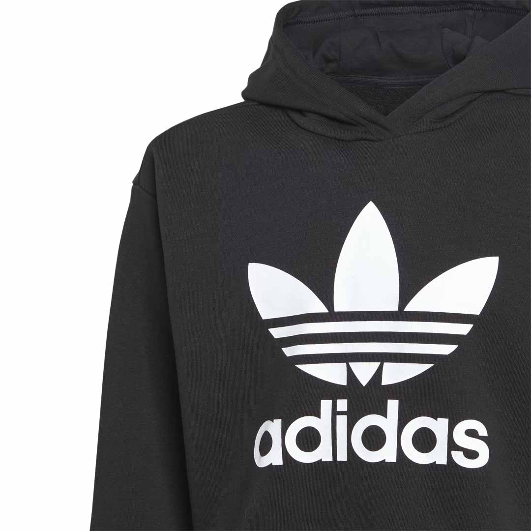 Girls adidas crop hoodie cheap