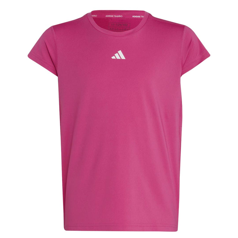 adidas - Girls' (Junior) Aeroready 3-Stripes T-Shirt (IC0353)