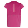 adidas - Girls' (Junior) Aeroready 3-Stripes T-Shirt (IC0353)