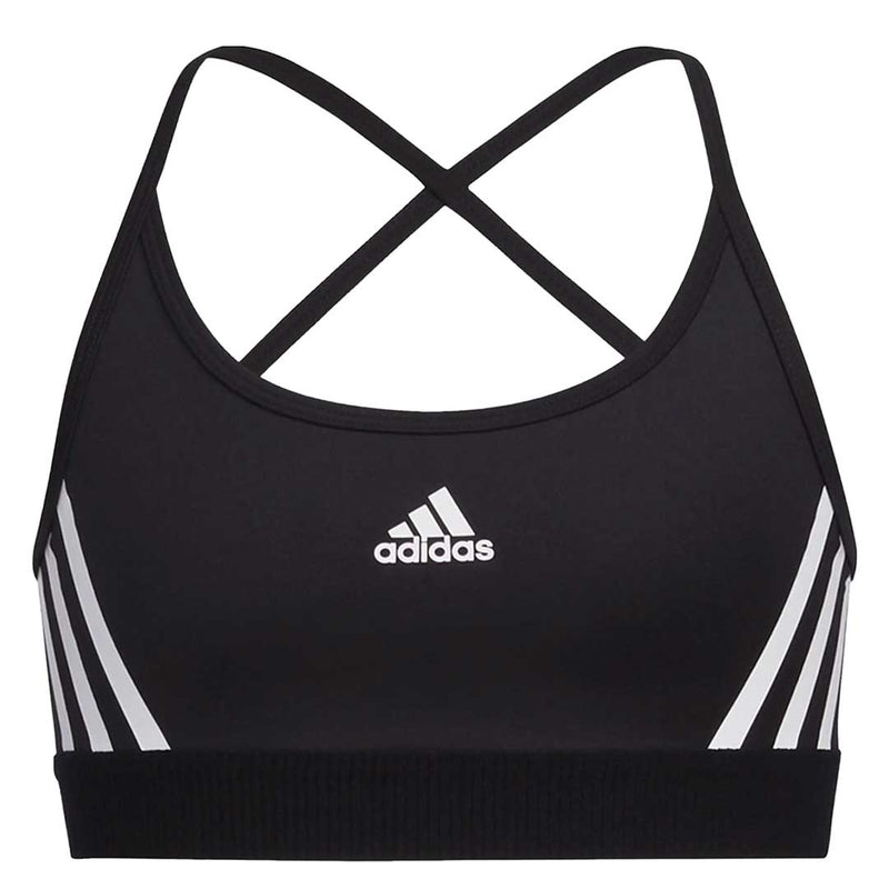 adidas - Girls' (Junior) All Me 3-Stripes Sports Bra (FZ8974)