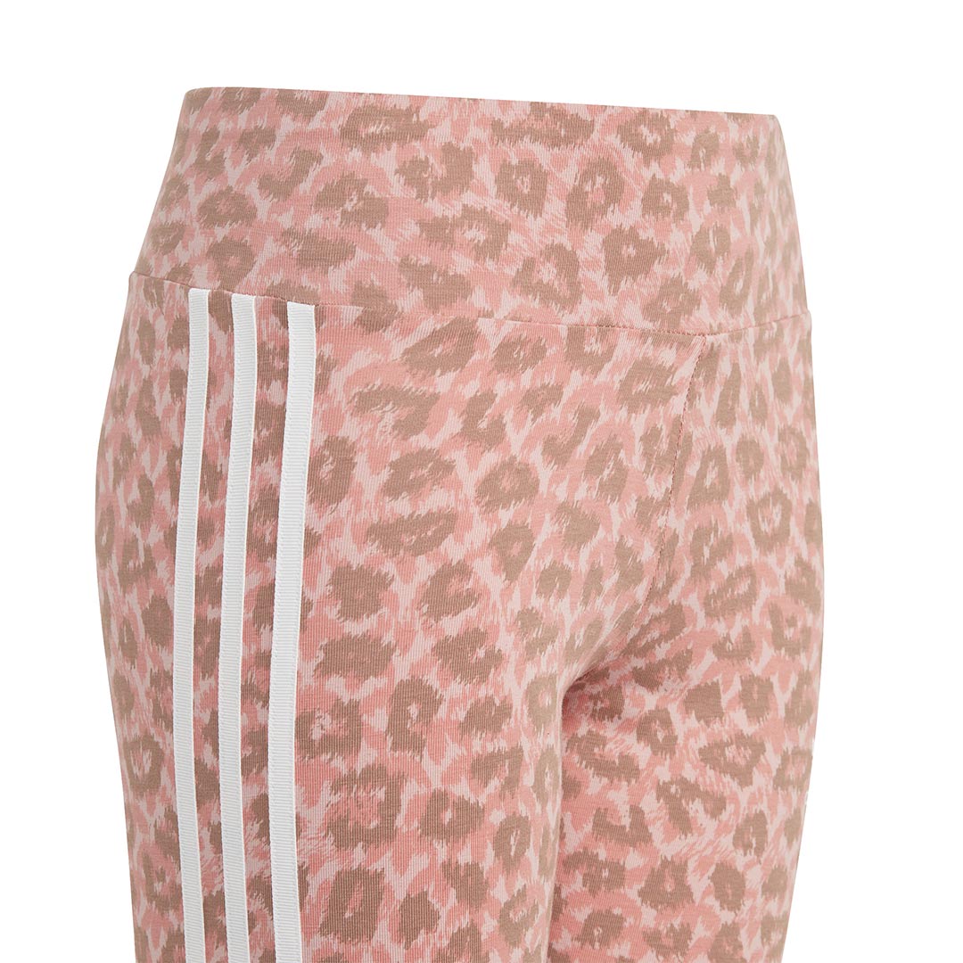adidas - Girls' (Junior) Animal All Over Print High Waisted