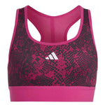 adidas - Soutien-gorge de sport rembourré à imprimé animalier K(Girls) (IC0360)