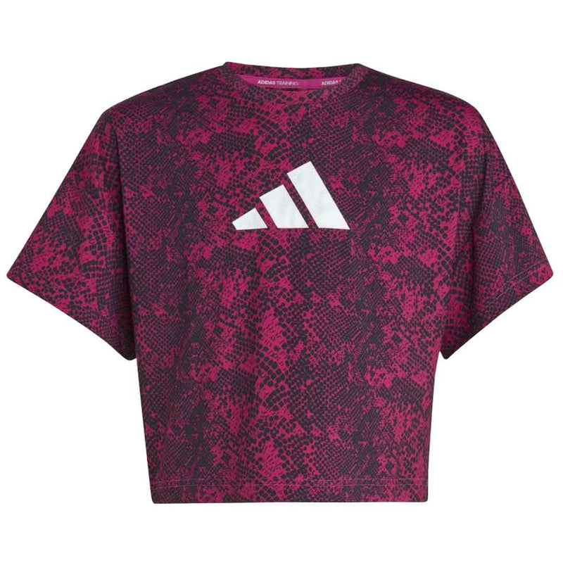 adidas - Girls' (Junior) Animal Print T-Shirt (IC0357)