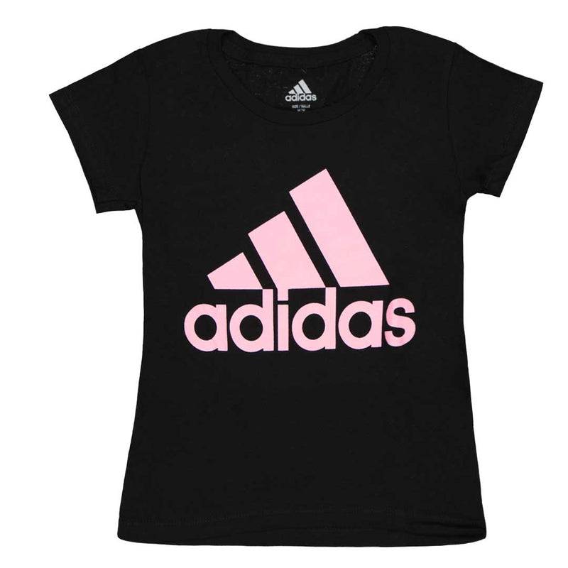 adidas - Girls' (Junior) Big Logo Short Sleeve T-Shirt (JL2913)
