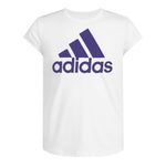 adidas - Girls' (Junior) Big Logo Short Sleeve T-Shirt (JL2914)