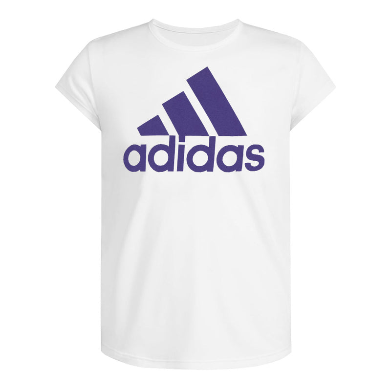 adidas - Girls' (Junior) Big Logo Short Sleeve T-Shirt (JL2914)