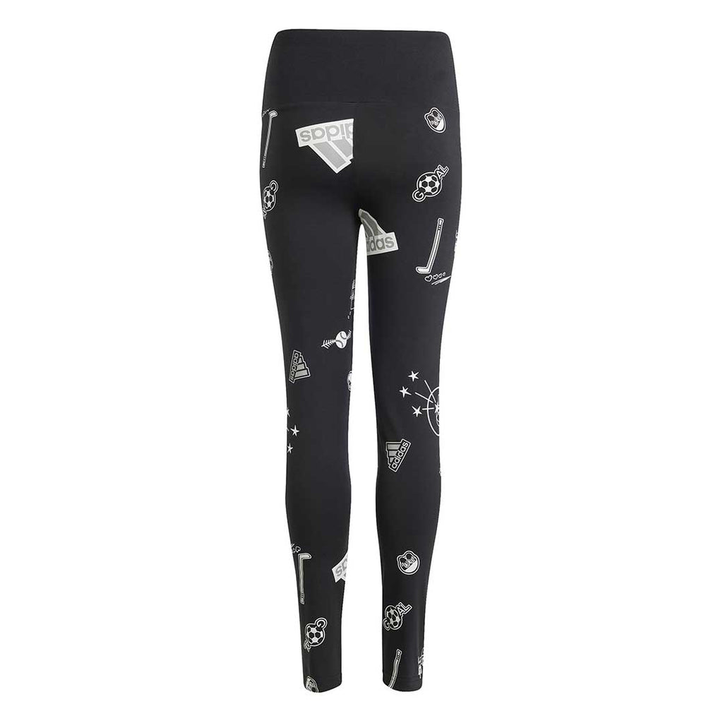 adidas - Girls' (Junior) Brand Love Leggings (IN3302)