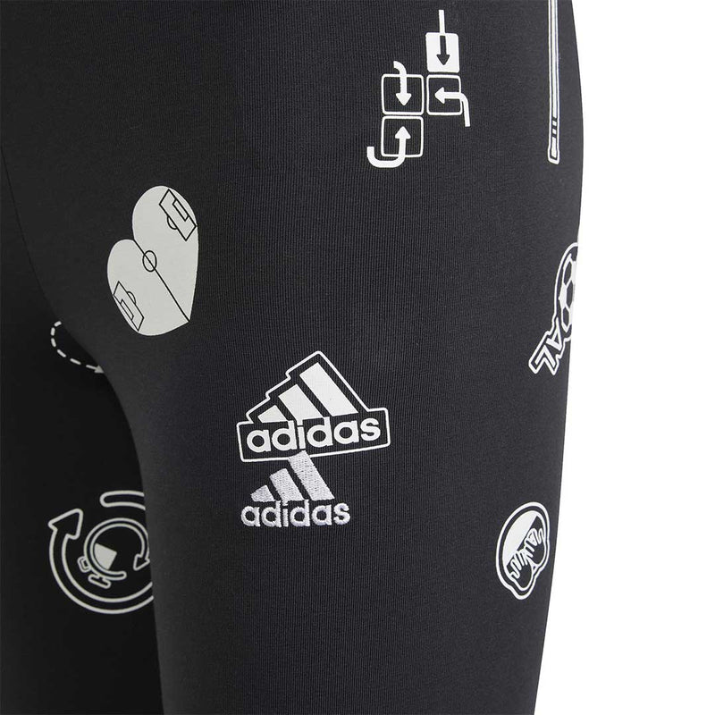 adidas - Girls' (Junior) Brand Love Leggings (IN3302)