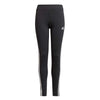 adidas - Girls' (Junior) Designed To Move 3-Stripes Tights (GN1453)