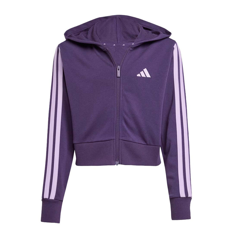 adidas - Girls' (Junior) Essentials Full Zip Hoodie (JY4985)