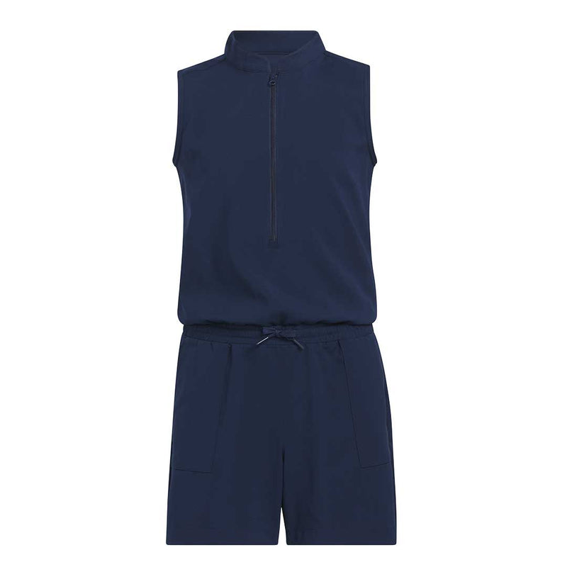 adidas - Girls' (Junior) Half Zip Romper (HS9625)