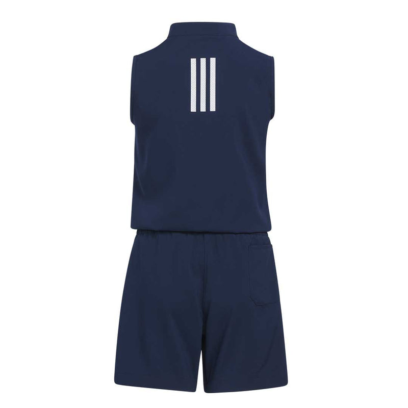 adidas - Girls' (Junior) Half Zip Romper (HS9625)