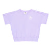 adidas - Girls' (Junior) Lounge French Terry Short Sleeve Top (GB8780)